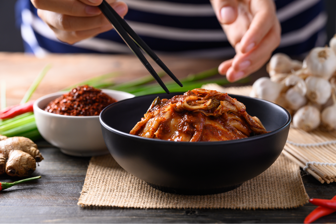 Changes in Flavor and Aroma Throughout the Fermentation Stages of Kimchi