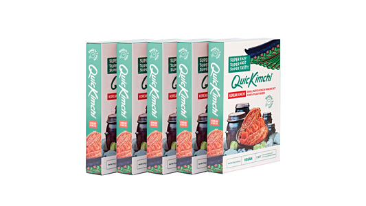 5 Vegan QuicKimchi Bundle